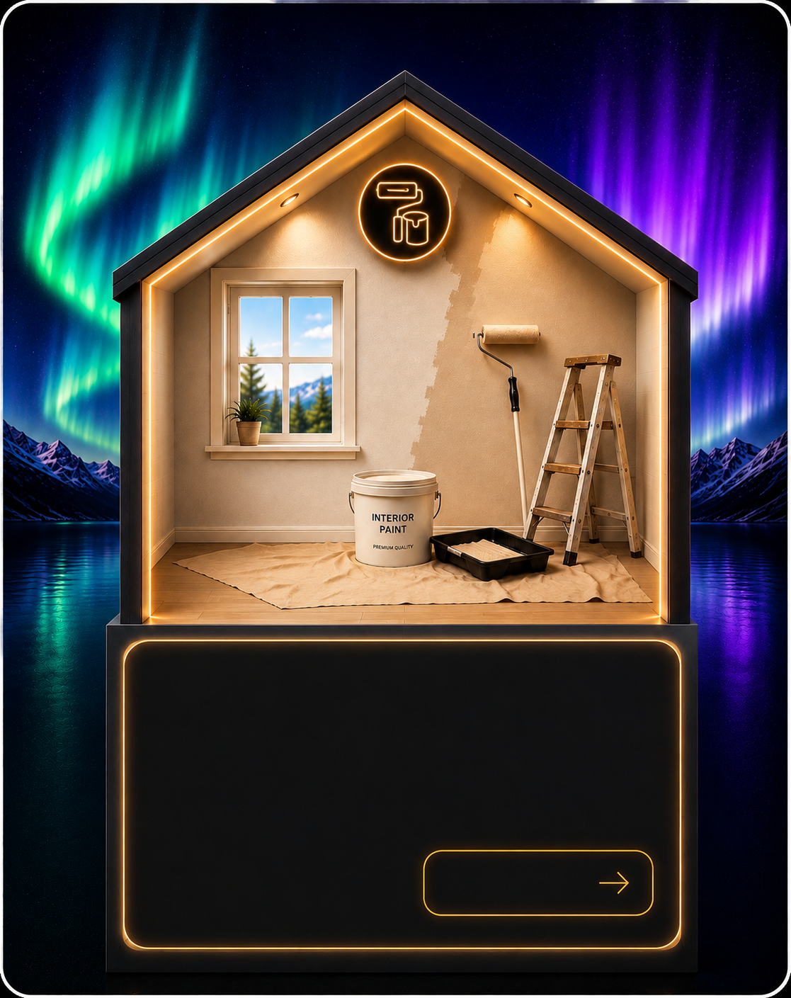 Interior Painting service by Aurora Måleri