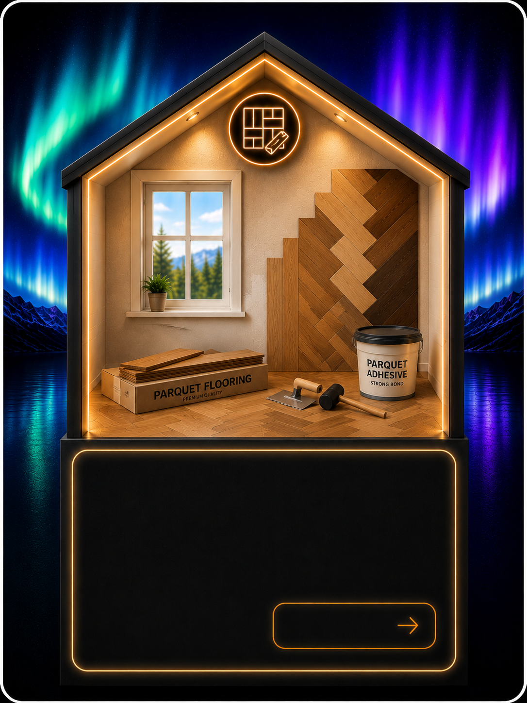 Parquet Flooring service by Aurora Måleri